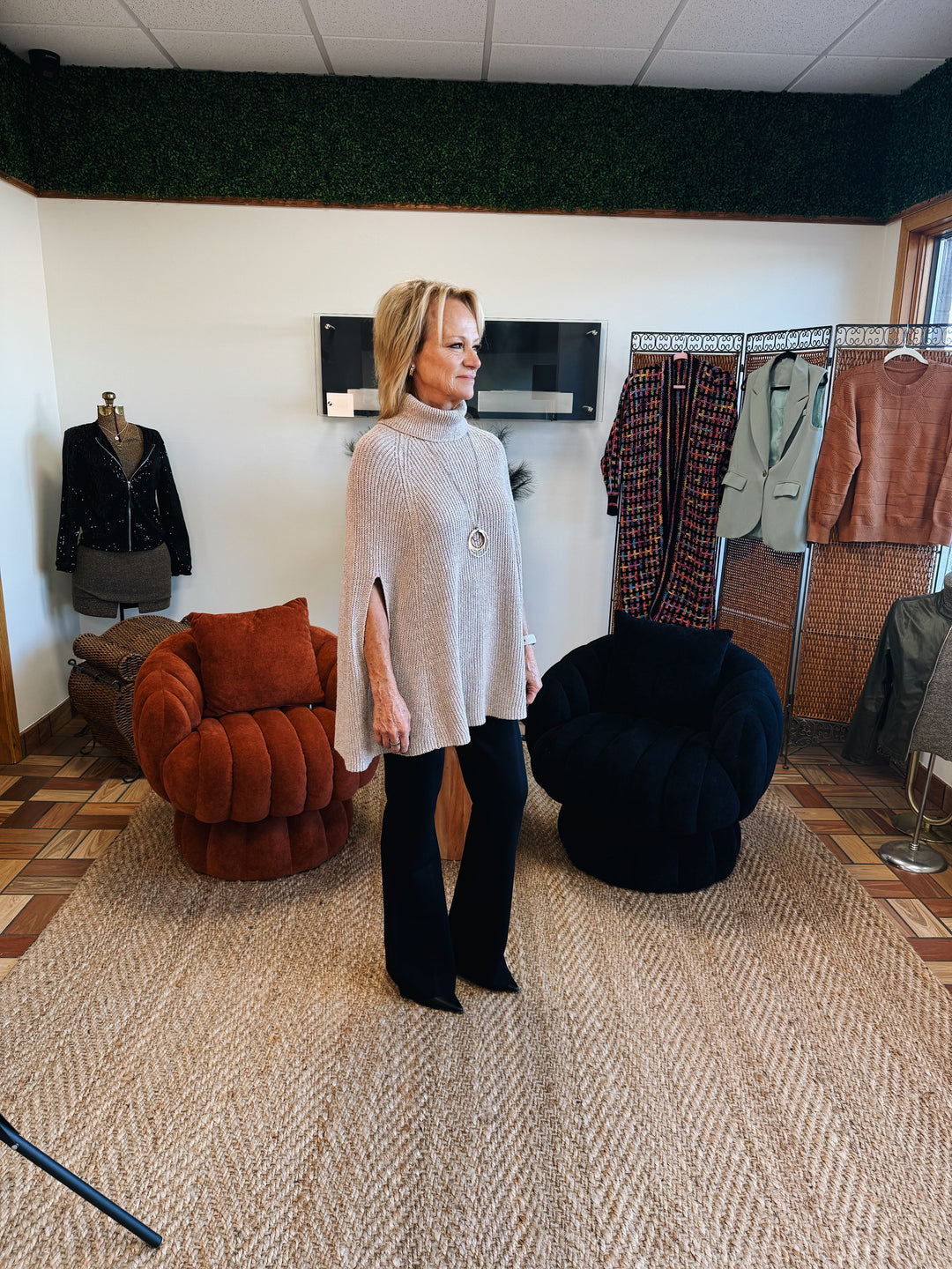 The Hearthstone Sweater – Soft Strength Poncho