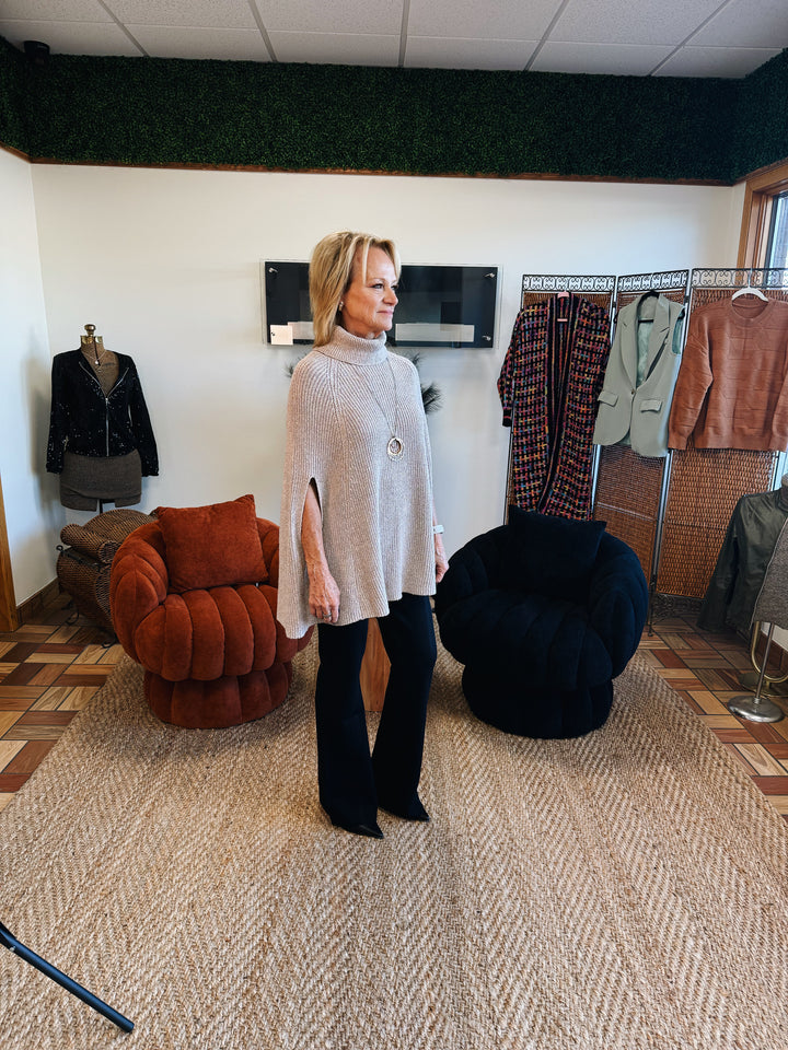 The Hearthstone Sweater – Soft Strength Poncho