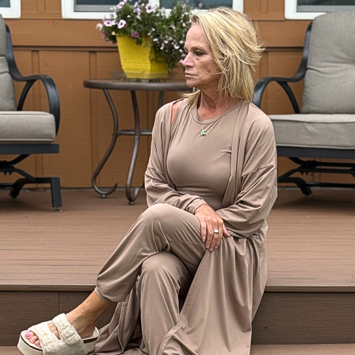 The Weekday Reset-Cozy Luxe Knit Lounge Set