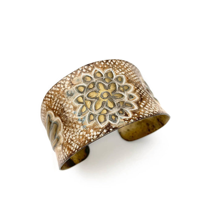 The Gilded Bloom Cuff