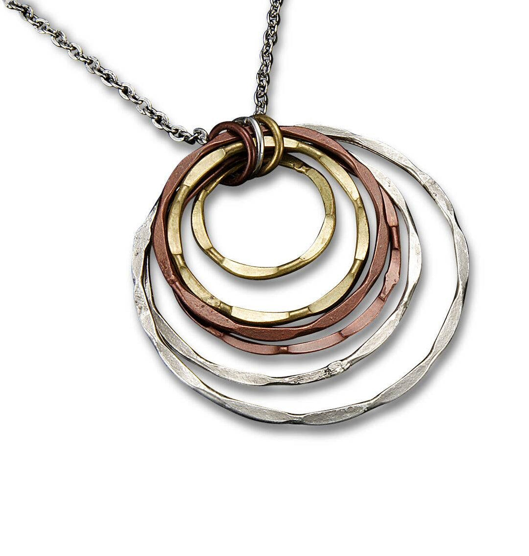 The Continuum Hoops - Long Necklace