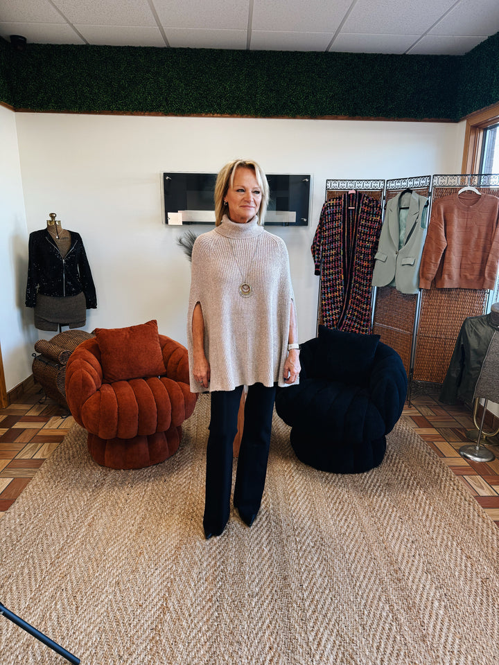 The Hearthstone Sweater – Soft Strength Poncho
