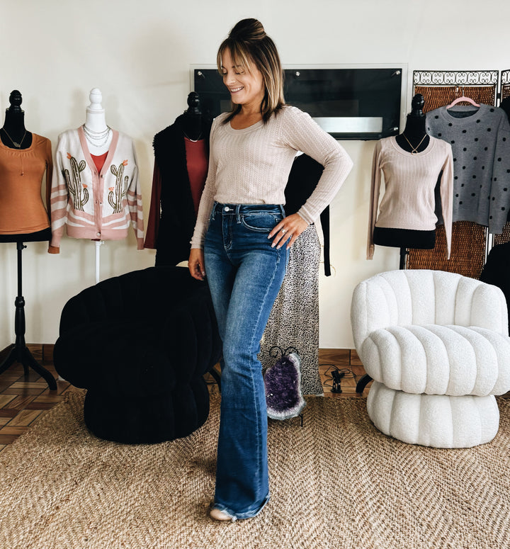 The Form & Flow Flare Jean