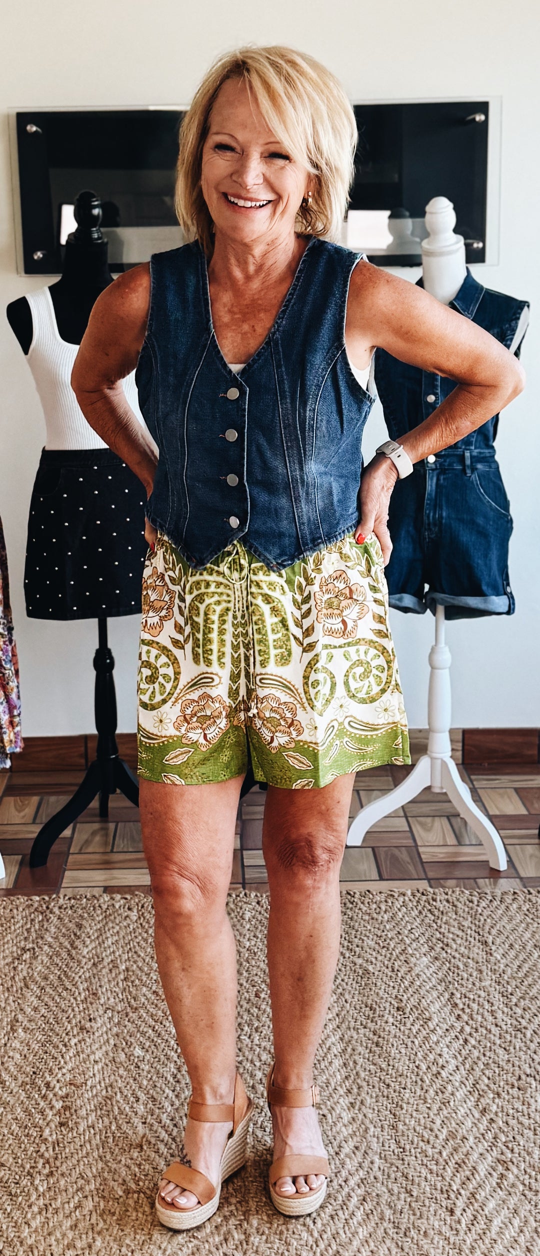 Pattern Shift Shorts