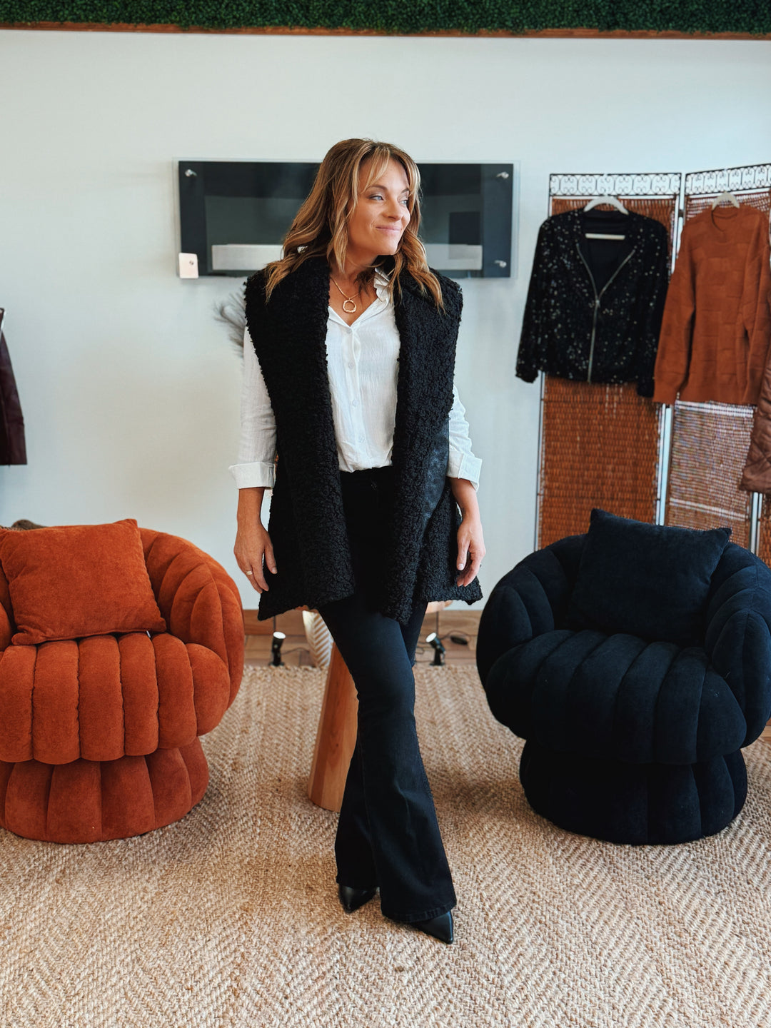 The Midnight Frame Vest