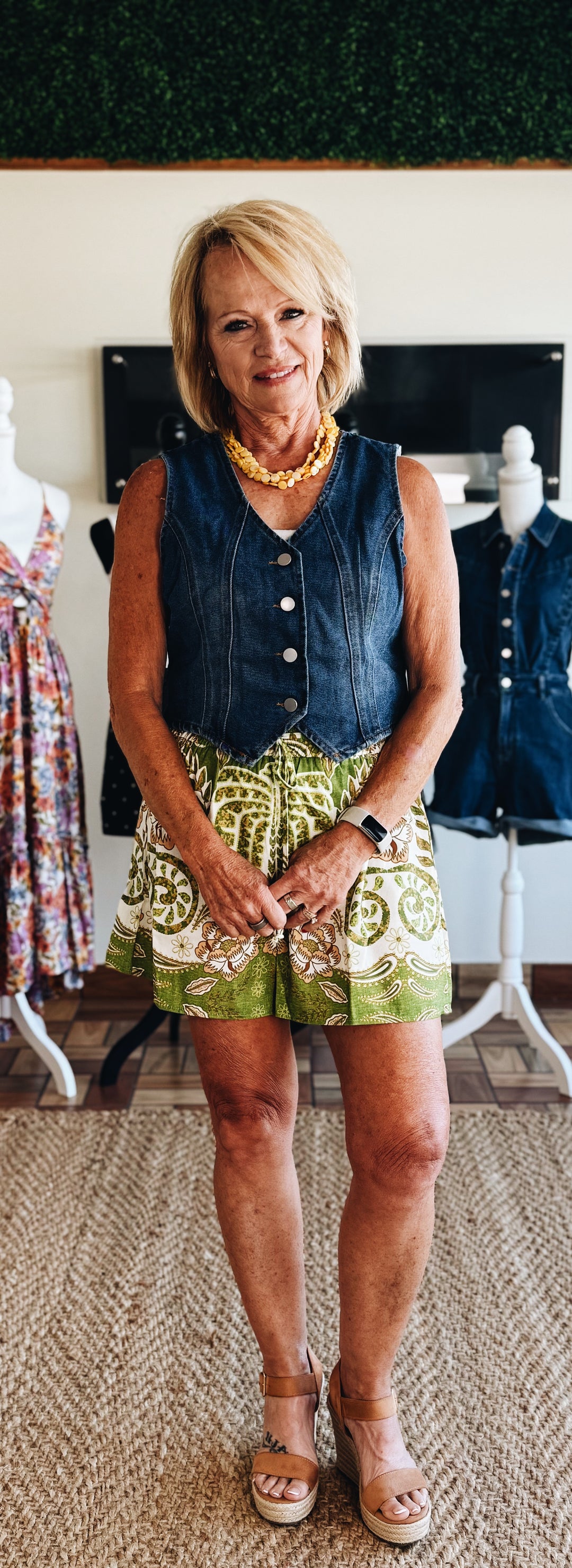Pattern Shift Shorts