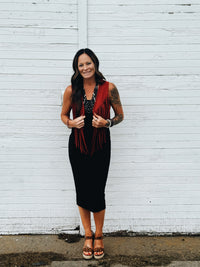 The Wildfire Fringe Vest