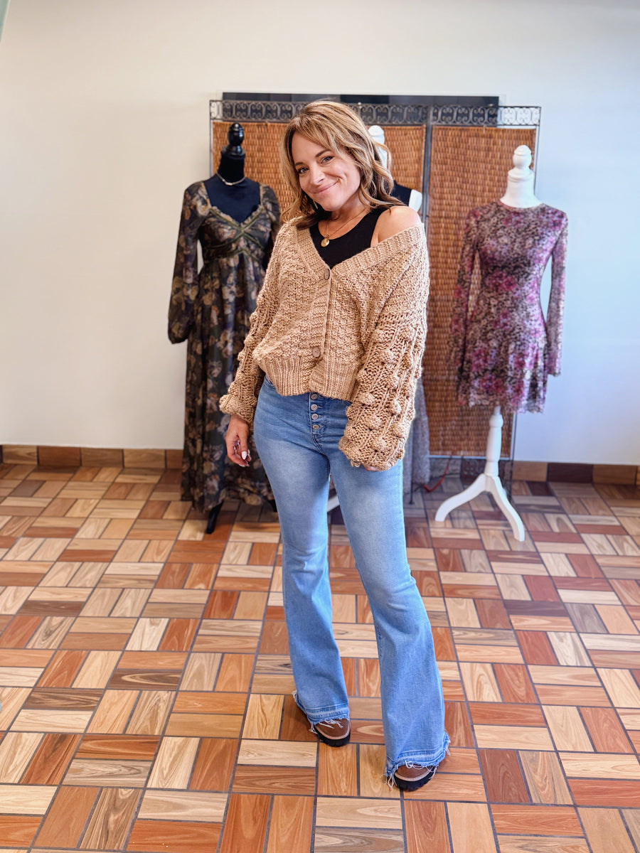 The Woven Trim Cardigan