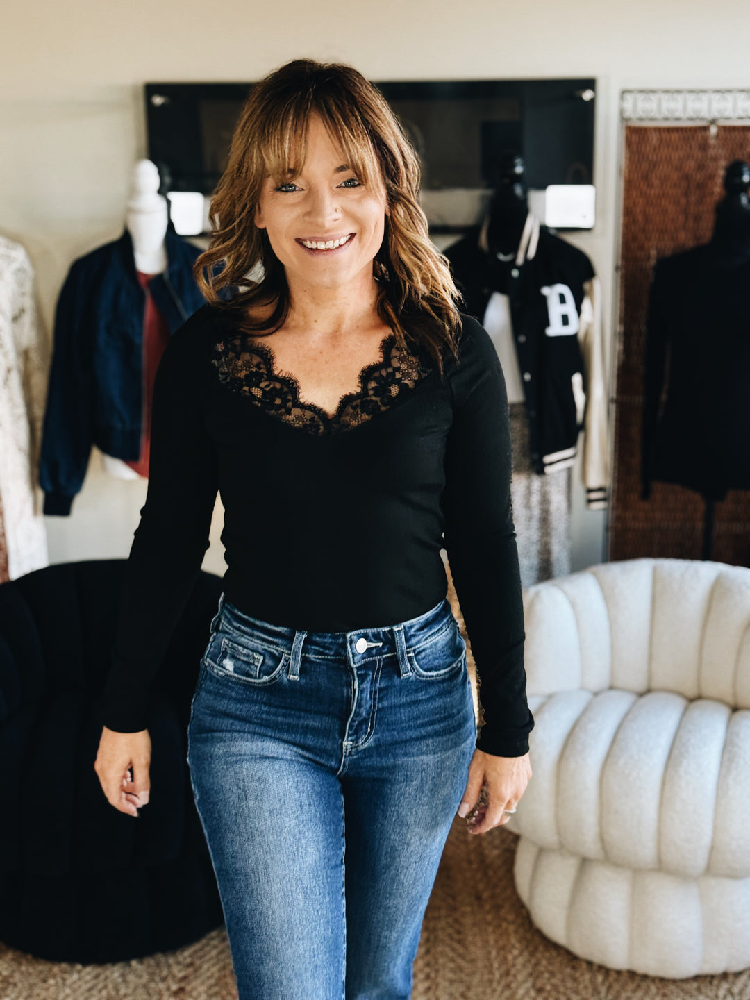 The Soft Silhouette Lace Top