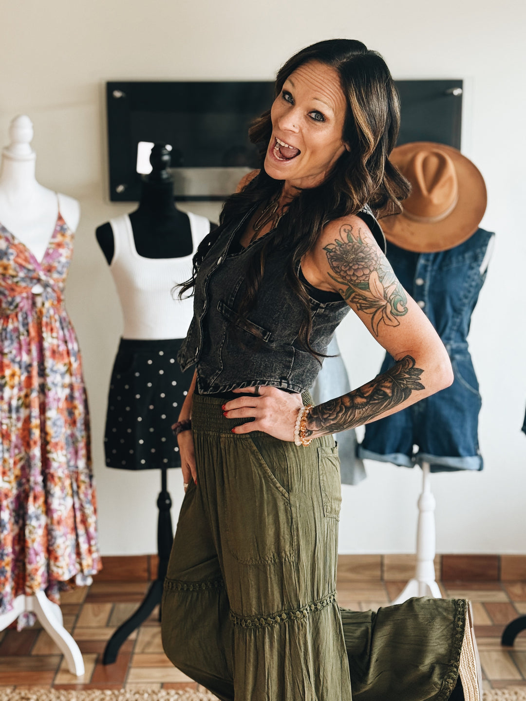 Cut the Rules Denim Vest