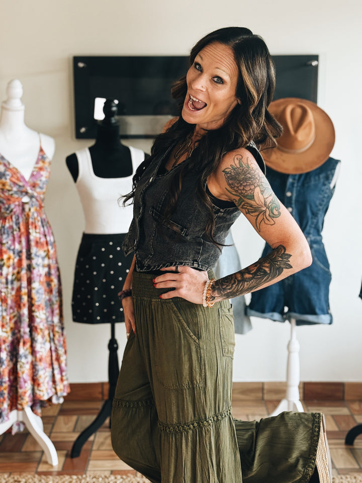 Cut the Rules Denim Vest