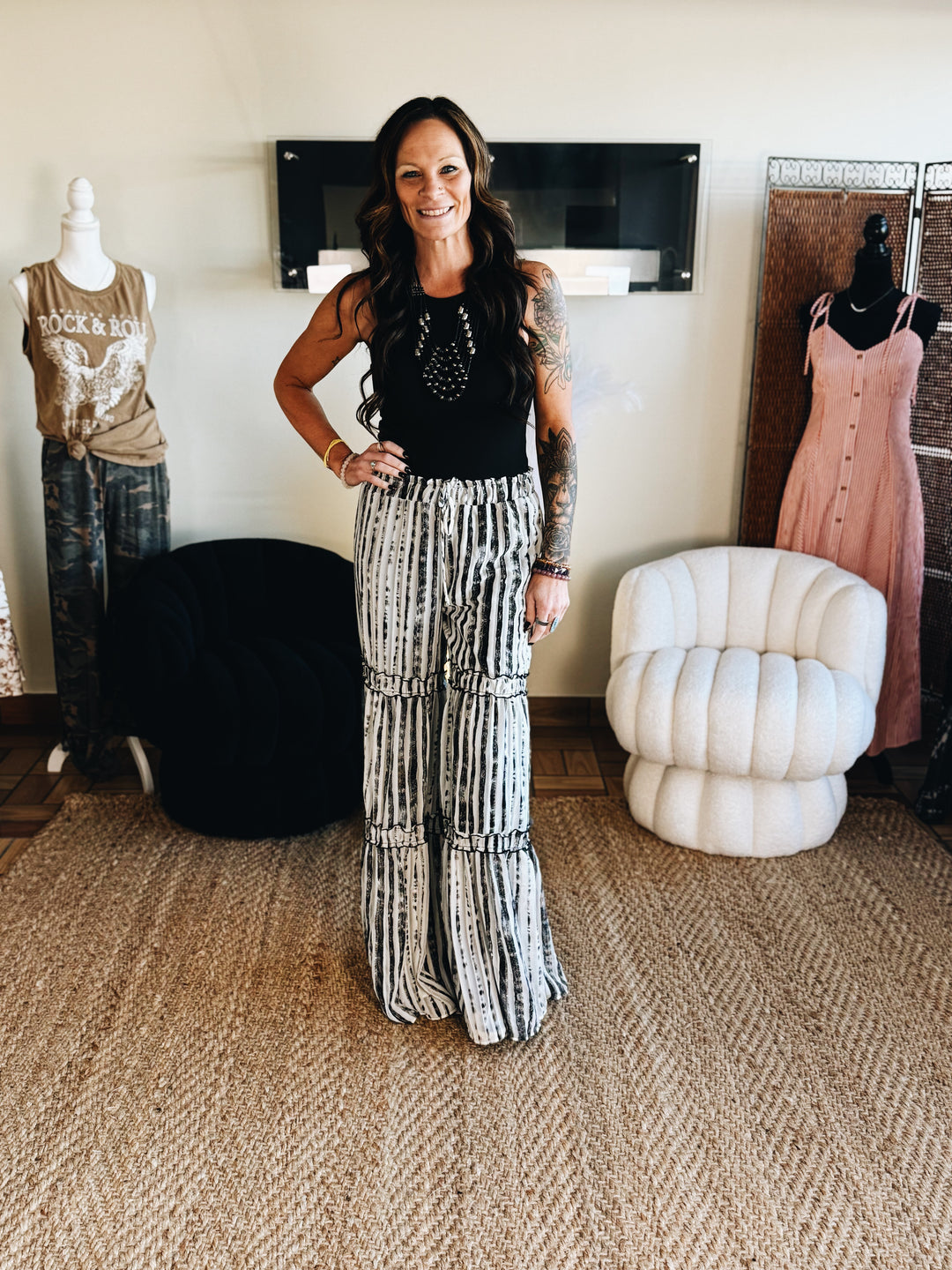 The Ink Print Pants