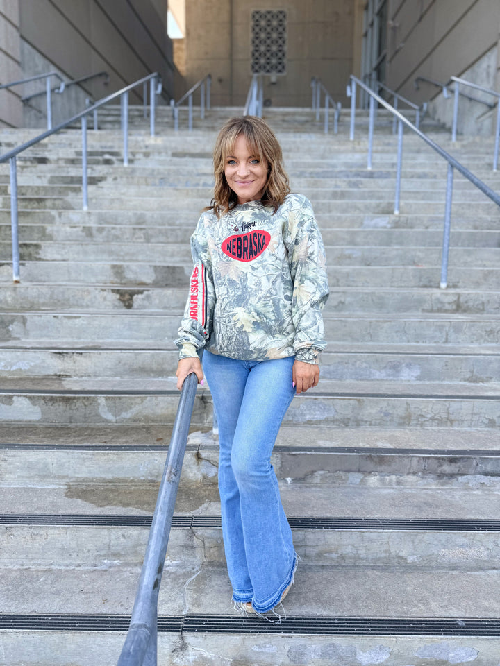 Saturday Tradition Camo Sweatshirt