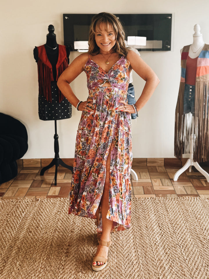 Bloomveil Midi Dress