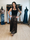 Untamed Elegance Satin Trousers