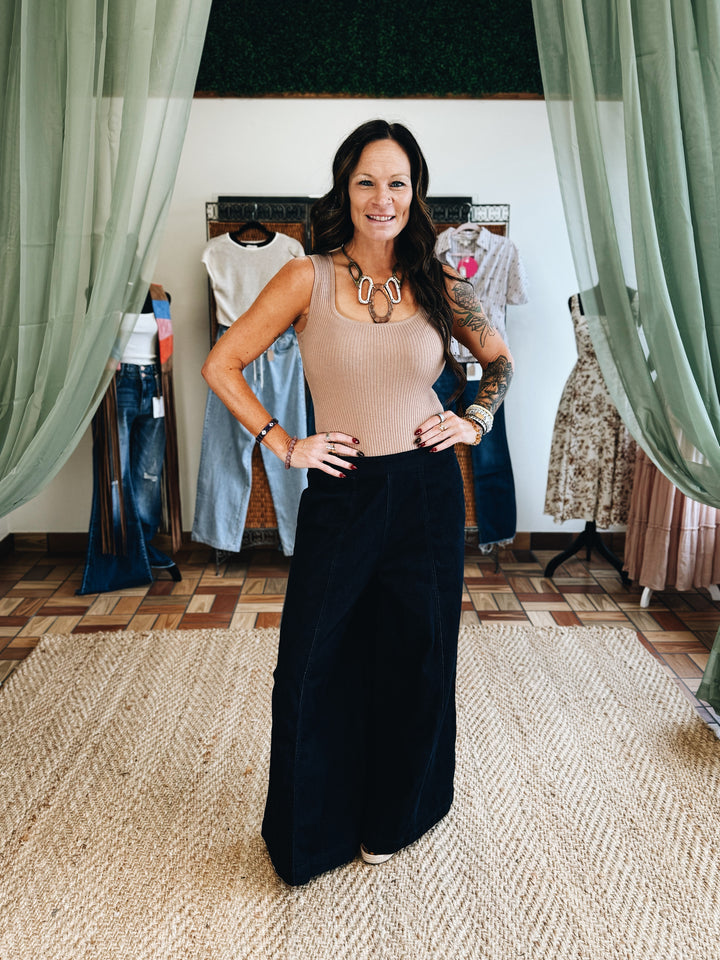 Blue Hour Wide Leg Jeans