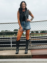 Cut the Rules Denim Vest