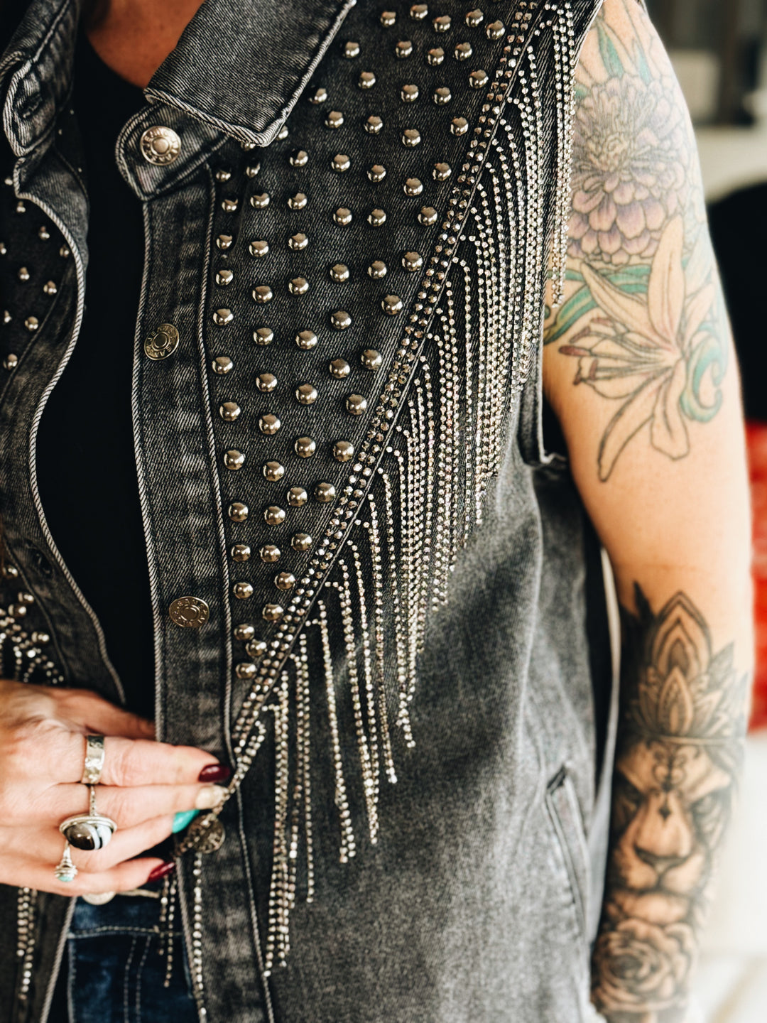 The Iron Fringe Vest