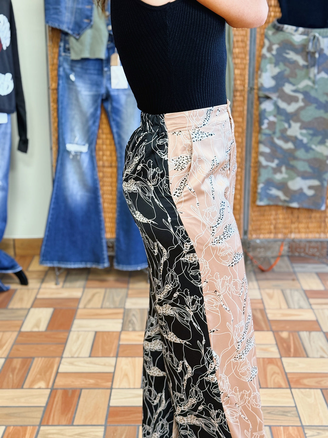 The Split Decision Wide Leg Pants