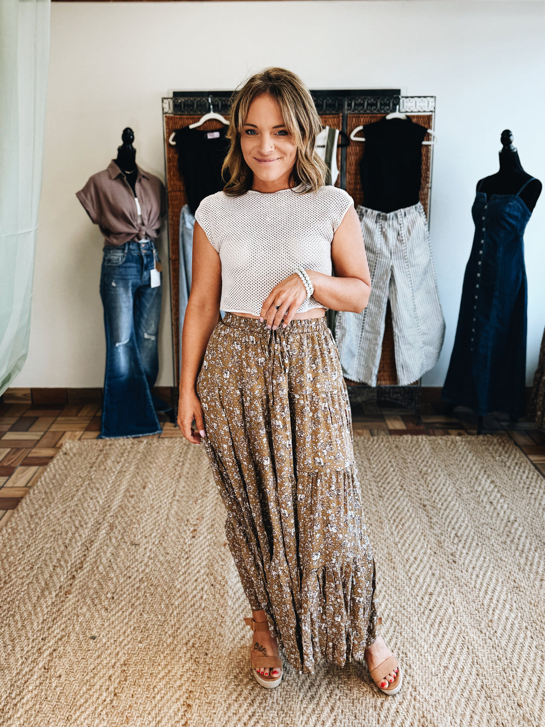 Golden Hour Maxi Skirt