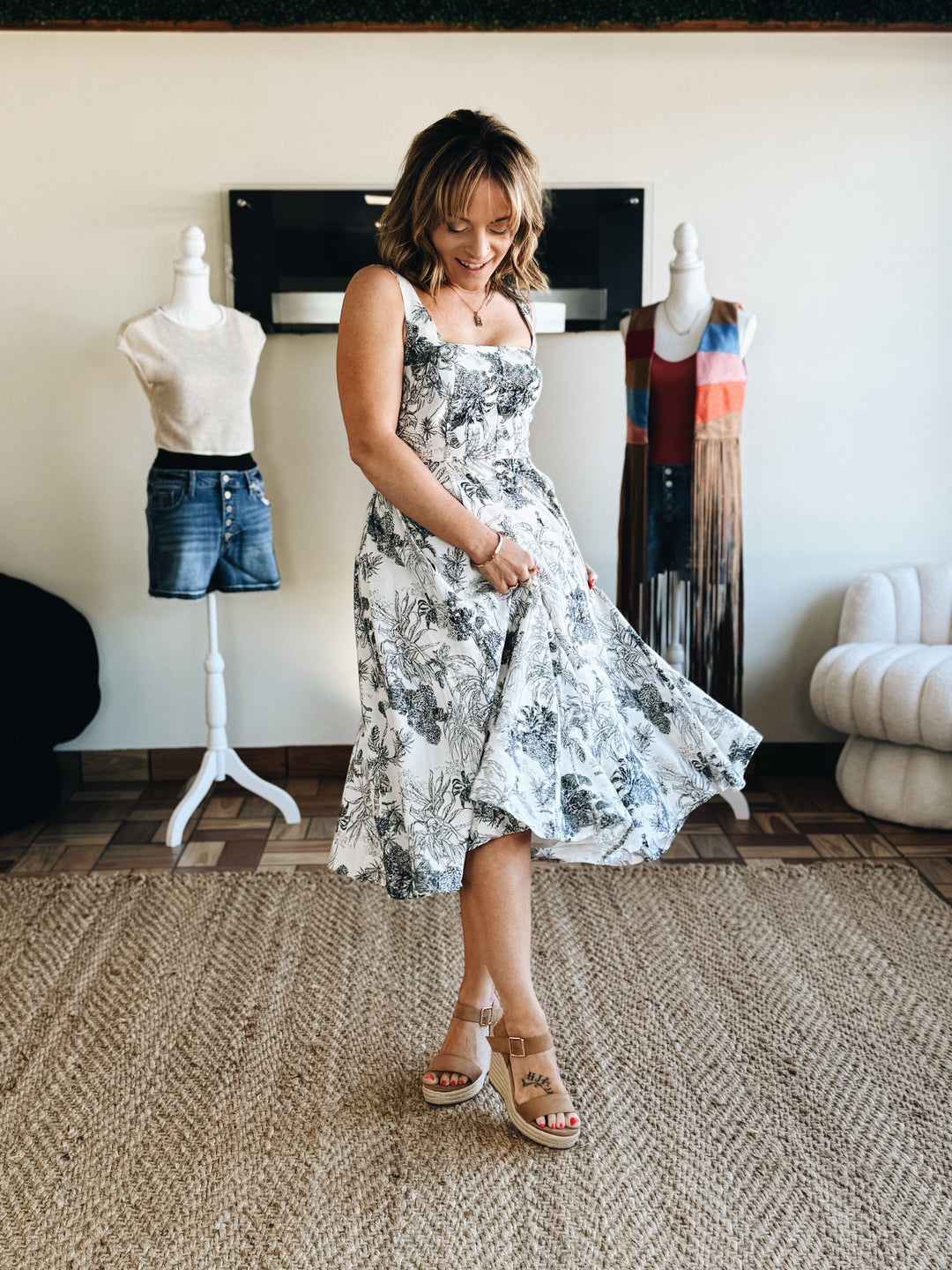The Midnight Garden Dress