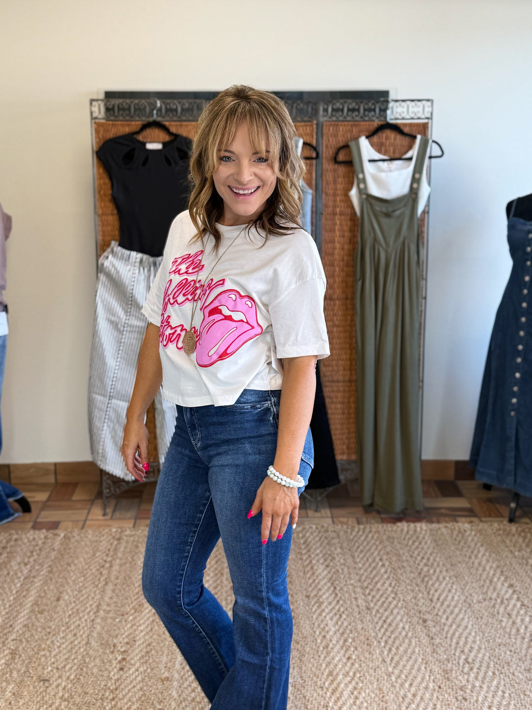 Wild at Heart Crop Tee