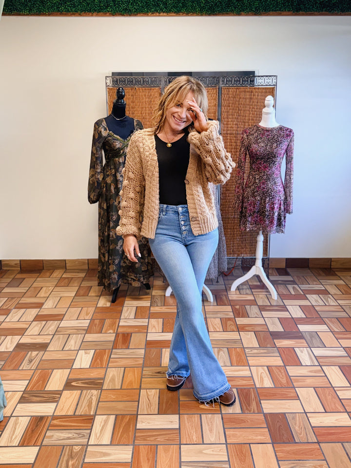 The Woven Trim Cardigan
