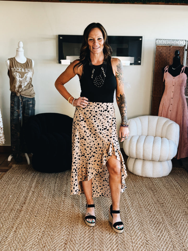 The Spotted Flow Skirt