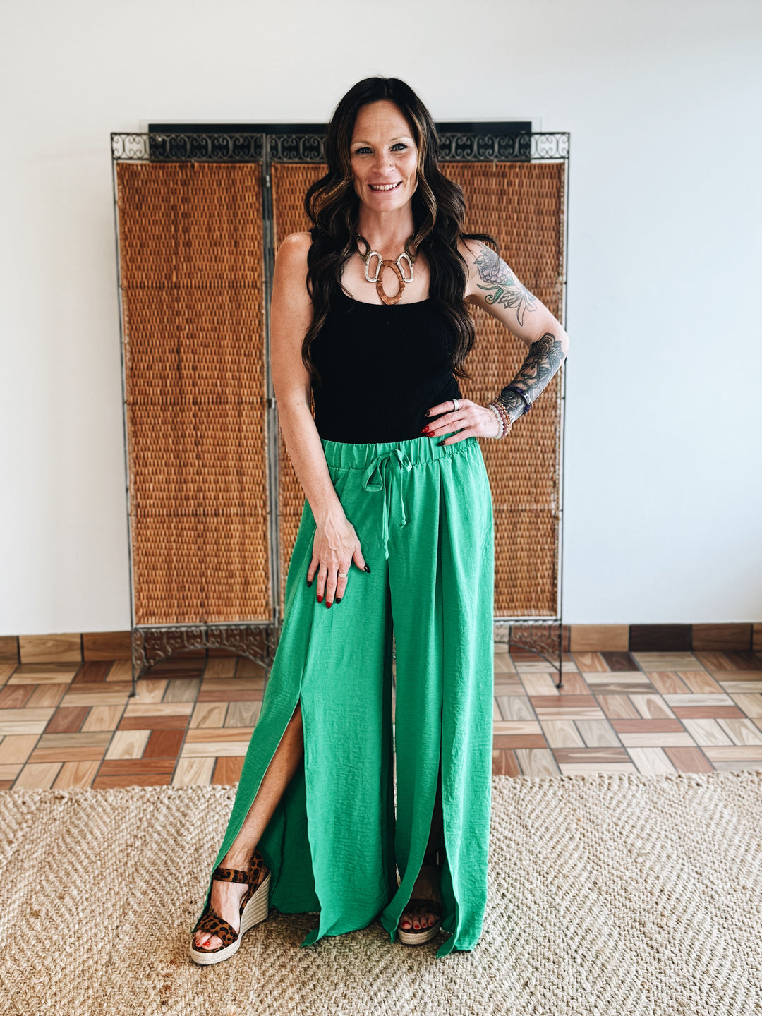 Emerald Escape Pants
