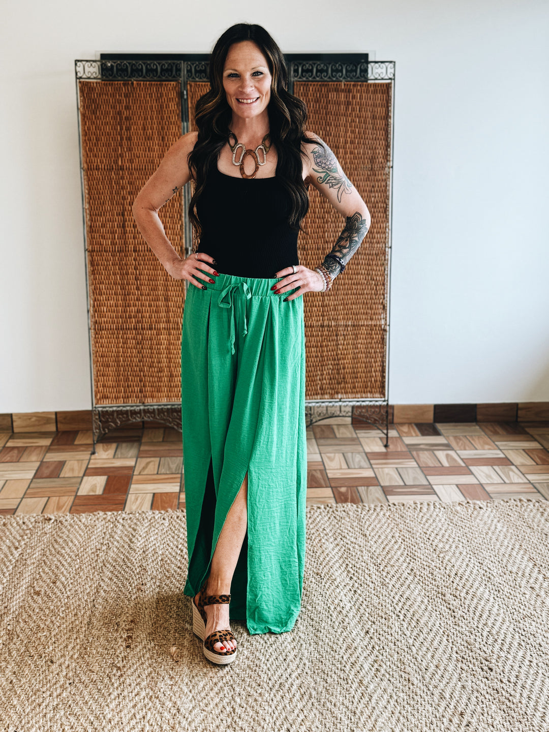 Emerald Escape Pants