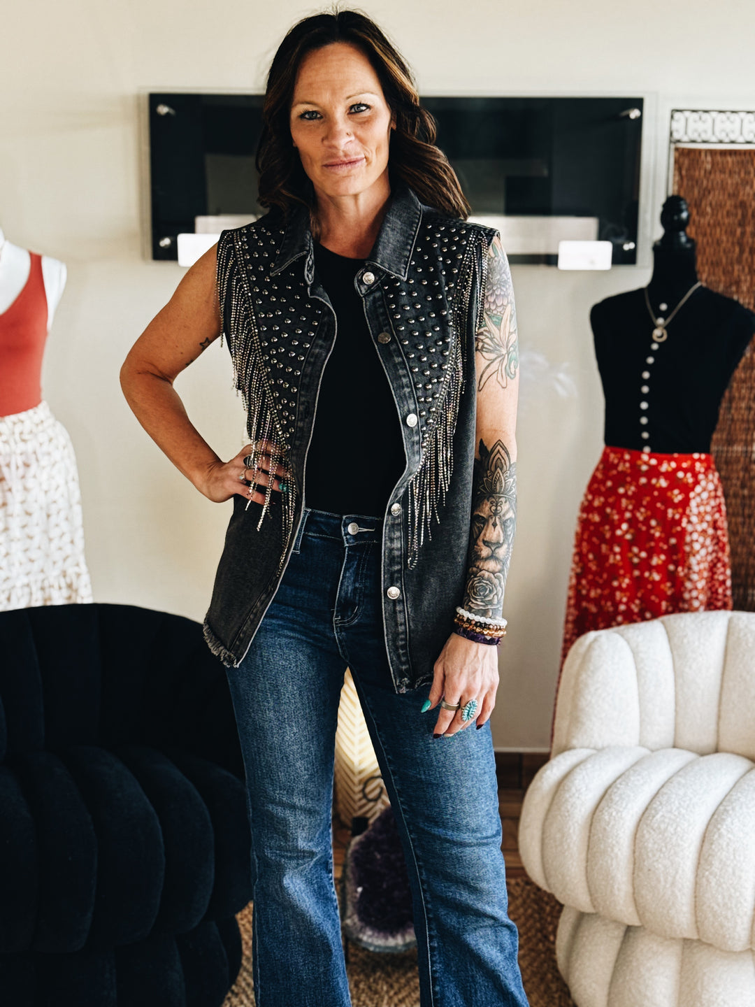 The Iron Fringe Vest