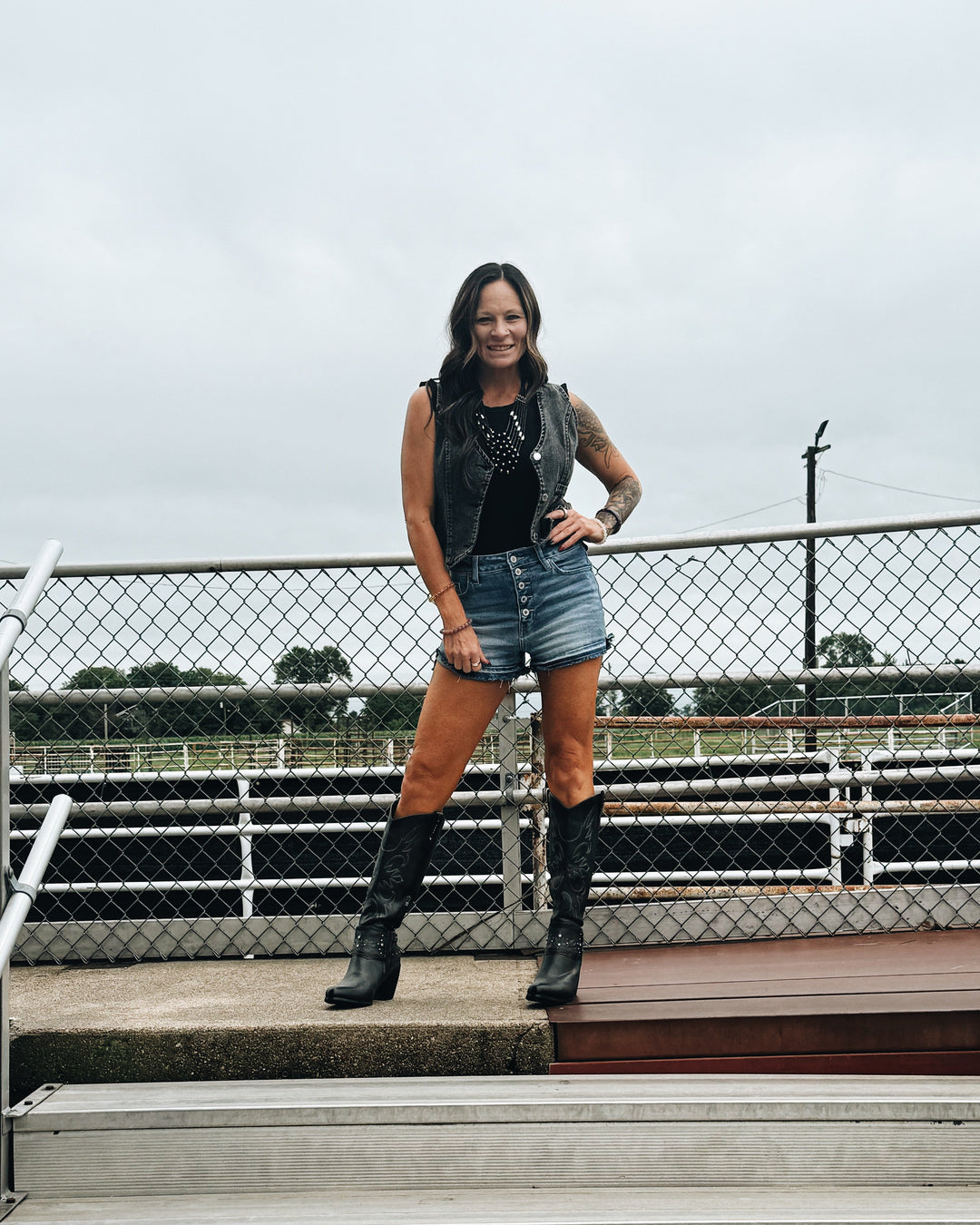 Cut the Rules Denim Vest