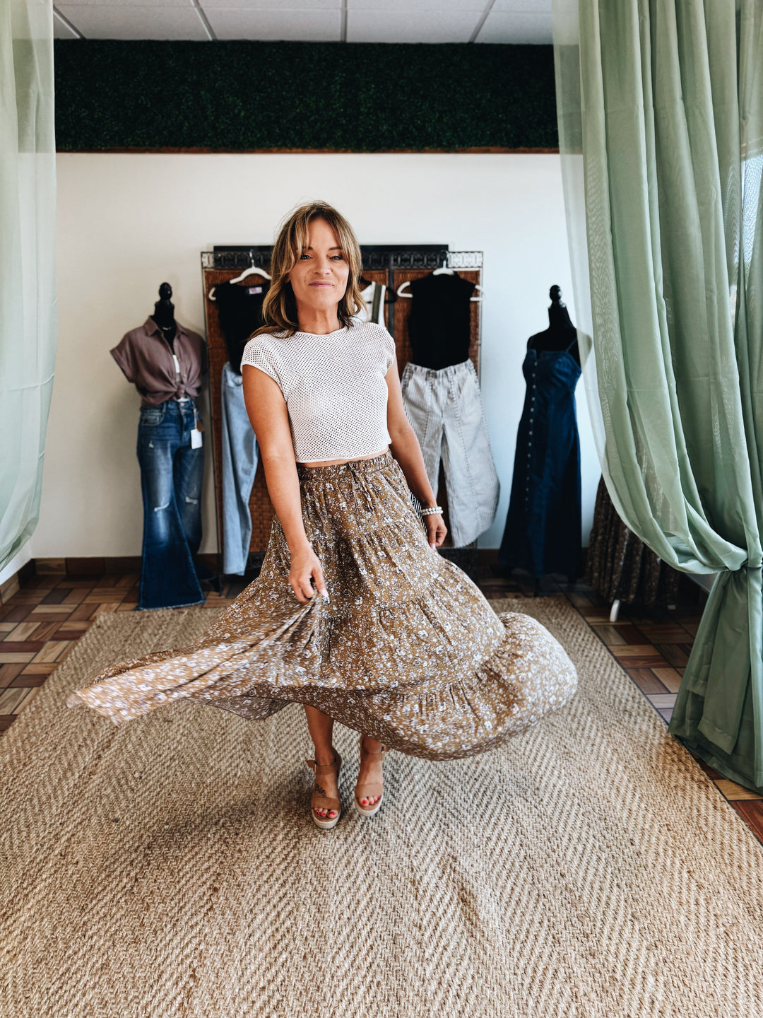 Golden Hour Maxi Skirt