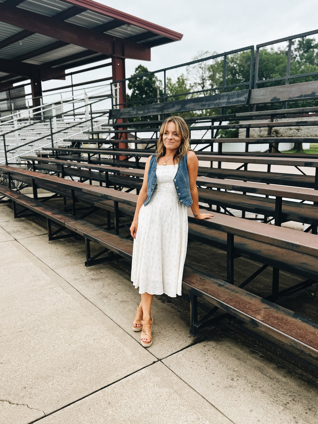 Pattern Breaker Floral Midi