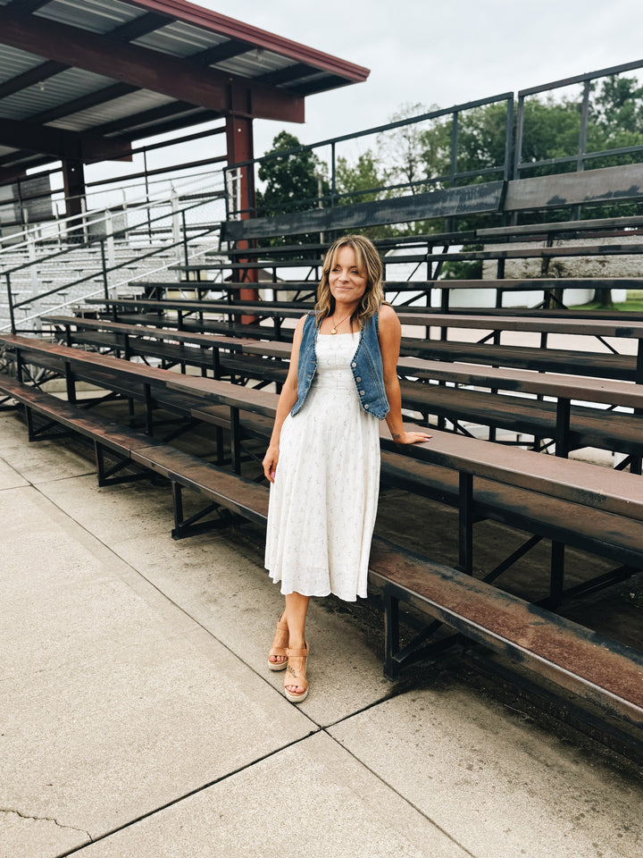 Pattern Breaker Floral Midi