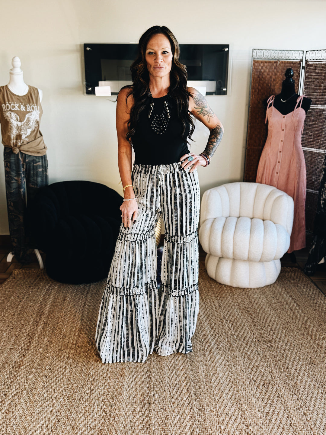 The Ink Print Pants