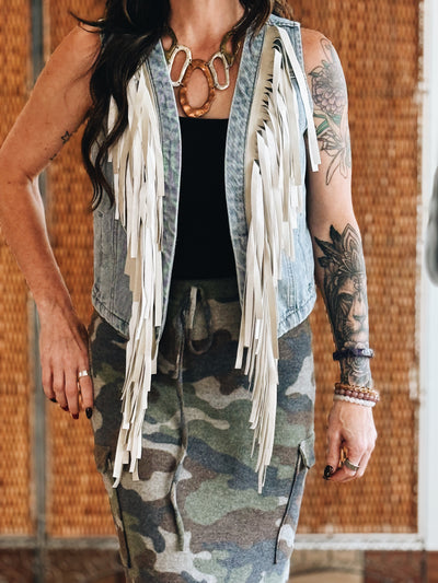 Free Spirit Fringe Vest