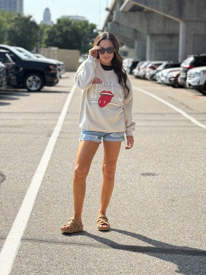 Go Big Red Rocker Sweatshirt