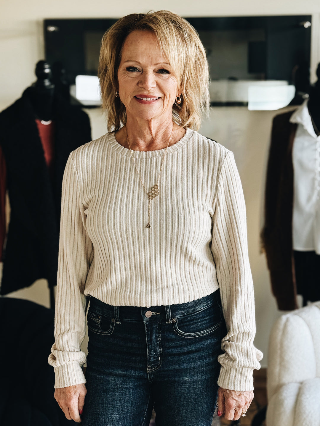 The Quiet Ease Ribbed Top