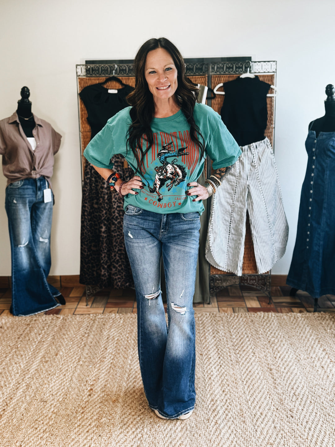 Wild Spirit Mineral Tee (DUSTY GREEN)