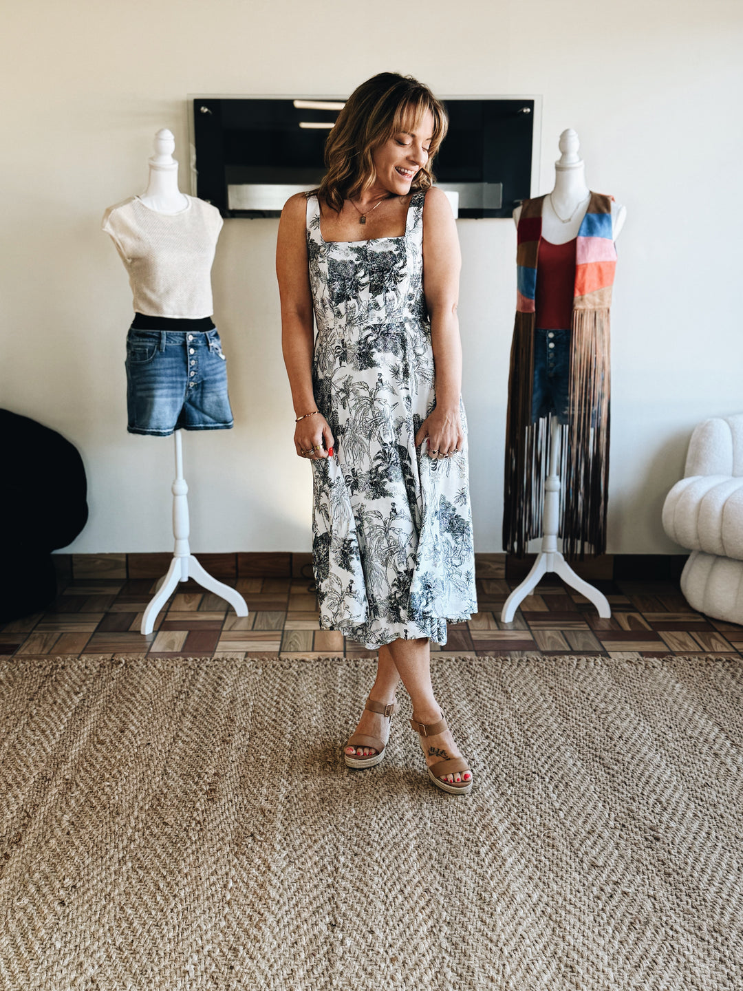 The Midnight Garden Dress
