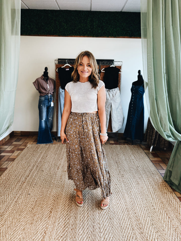 Golden Hour Maxi Skirt