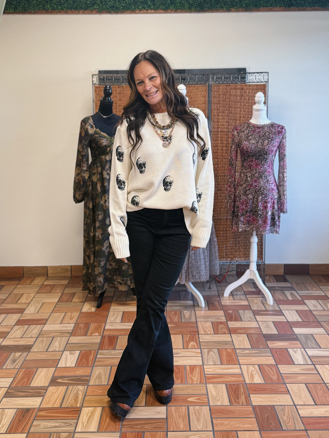The Pretty Little Skulls Sweater