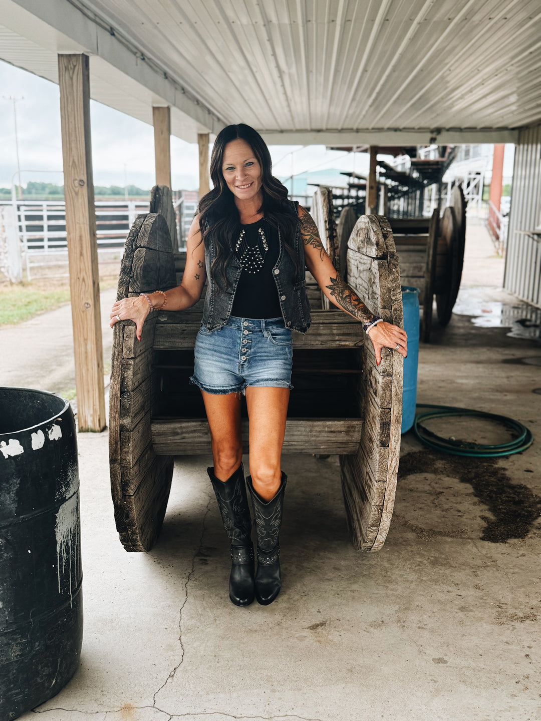 Cut the Rules Denim Vest