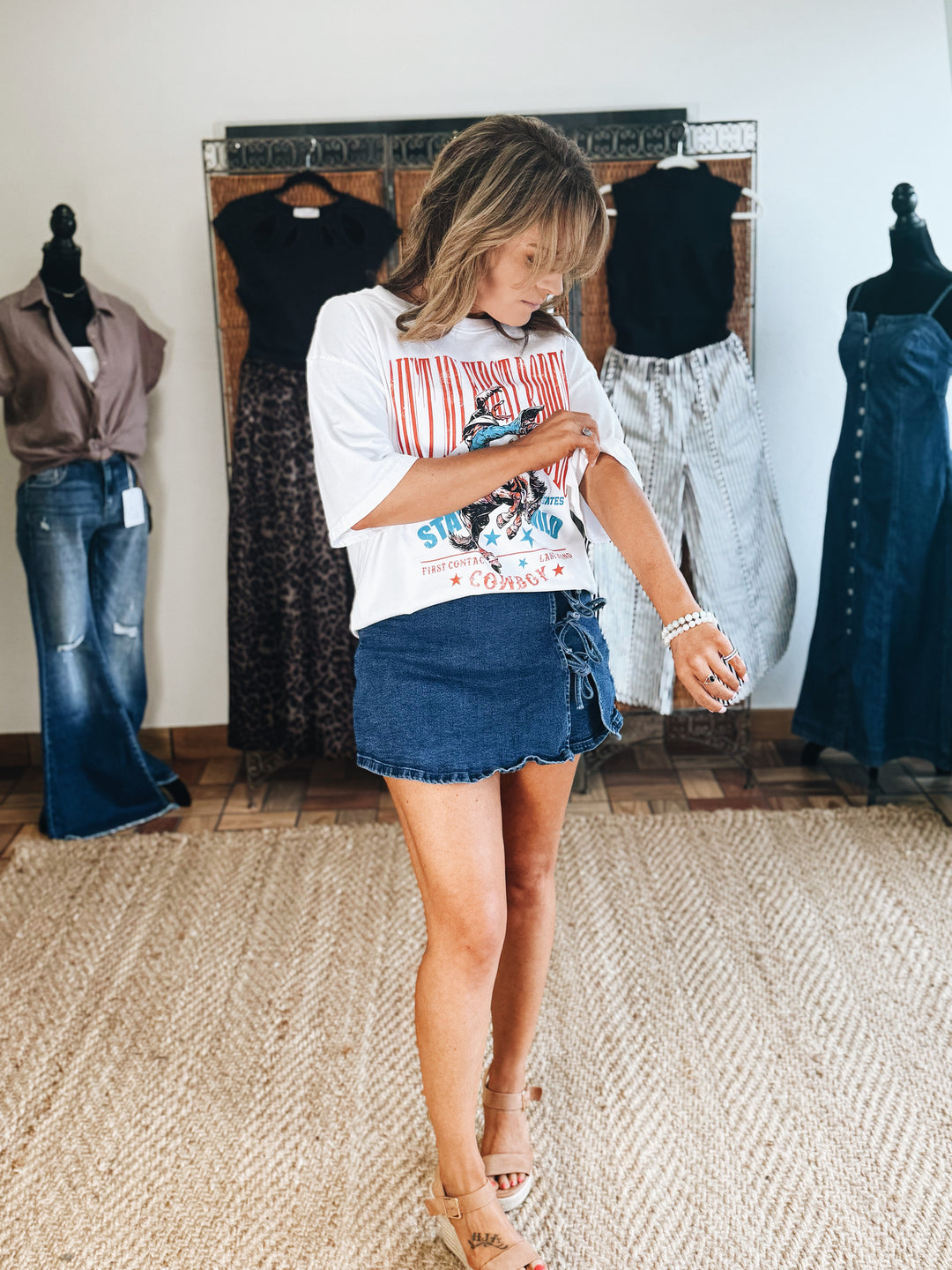 Wild Spirit Mineral Tee (WHITE)