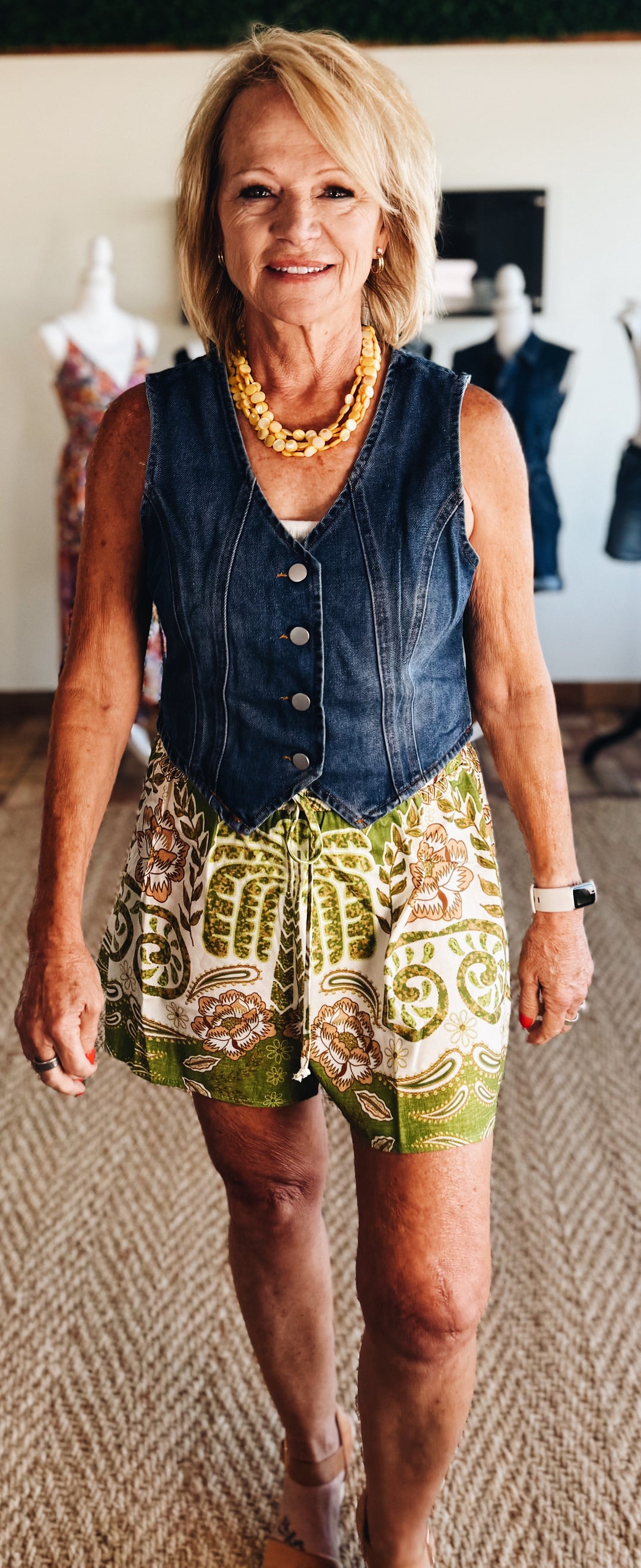 Pattern Shift Shorts