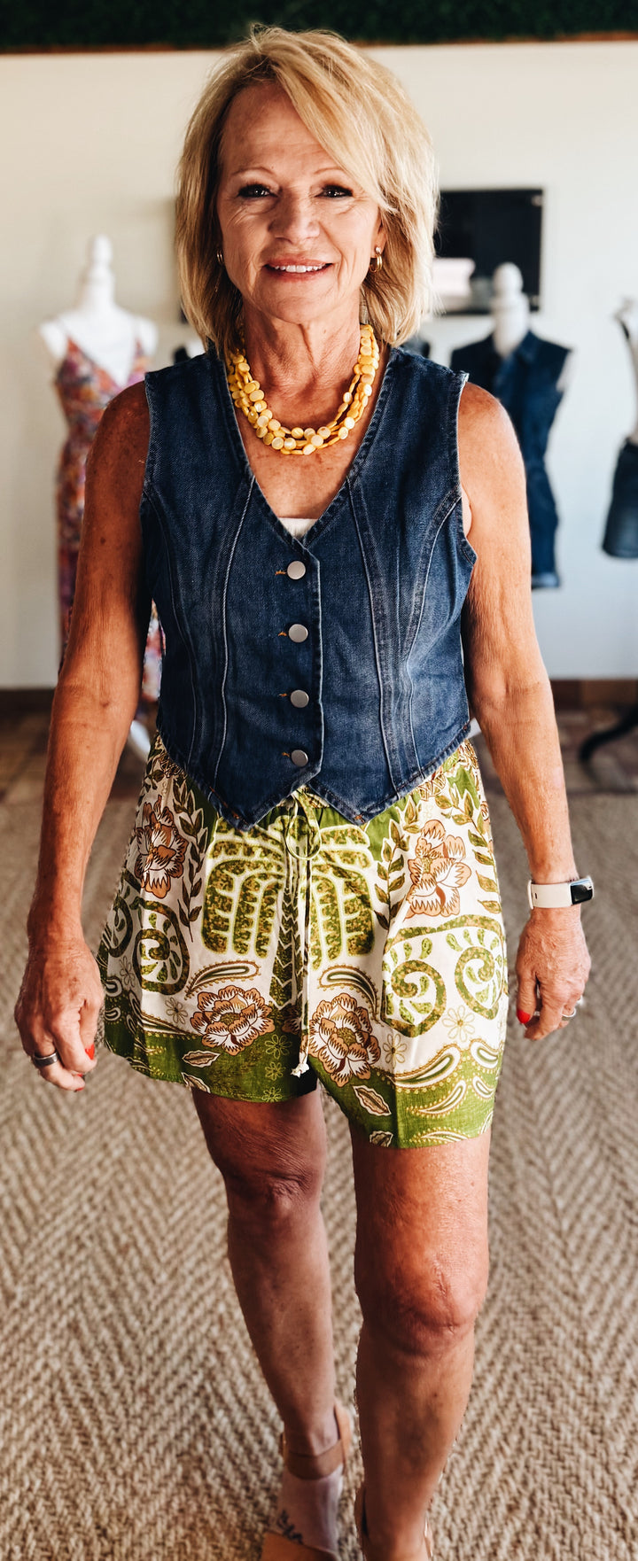Pattern Shift Shorts