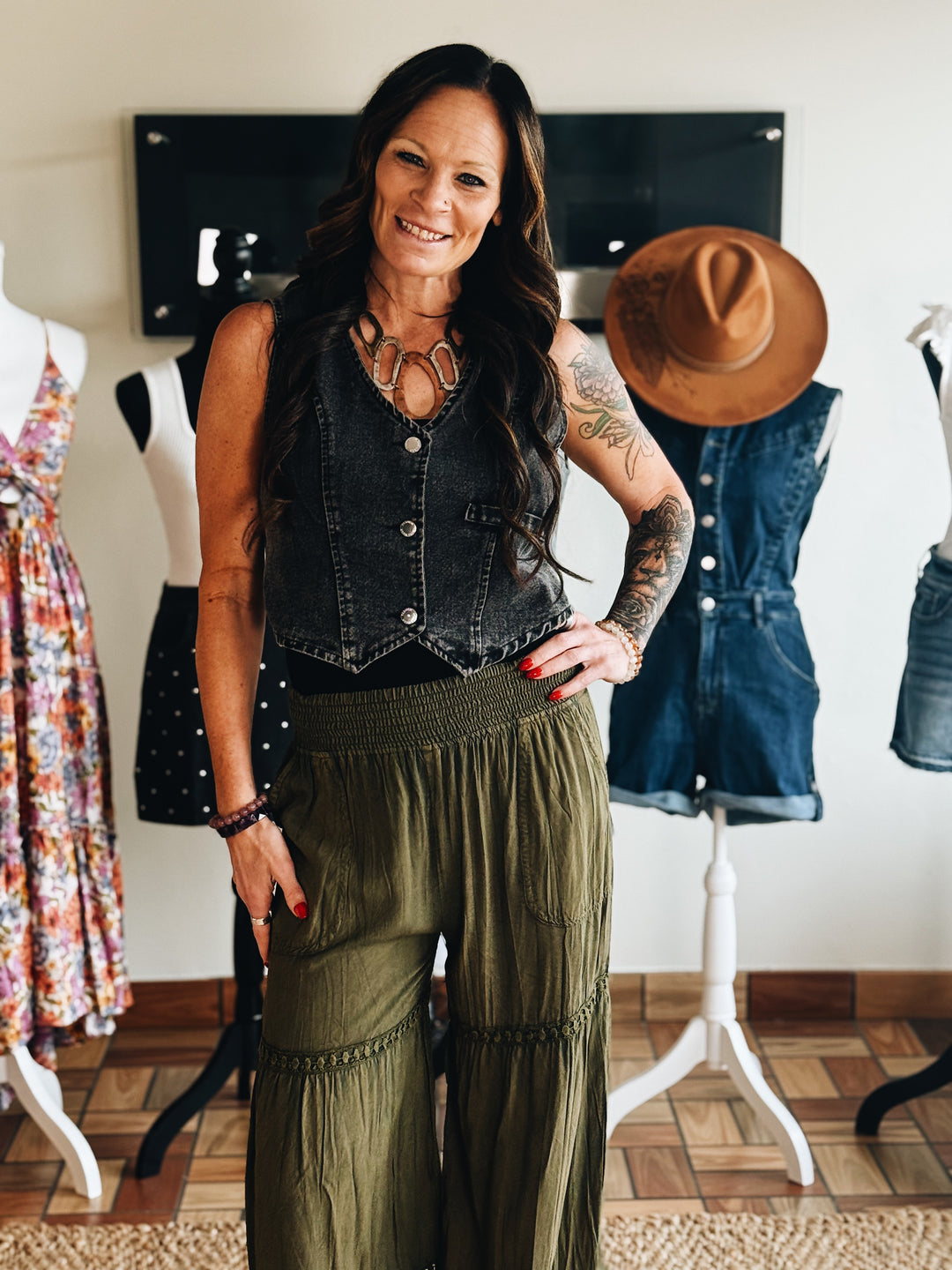Cut the Rules Denim Vest