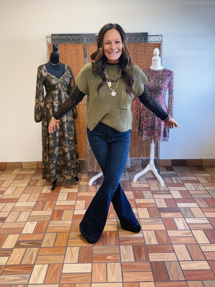 The Olive Theory Top