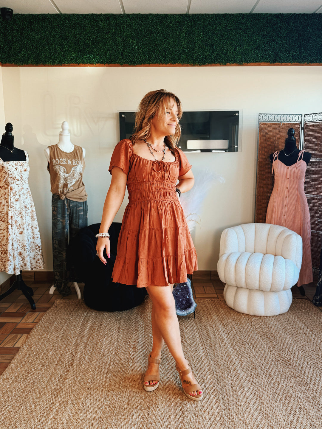 The Claylight Flutter Dress
